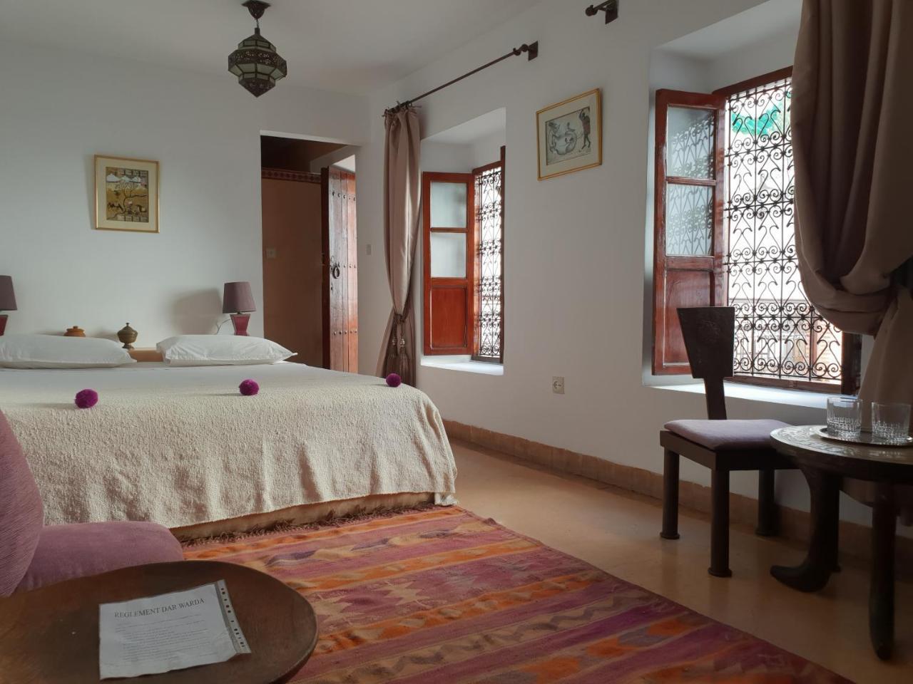 Dar Warda Hotell Marrakesh Exteriör bild